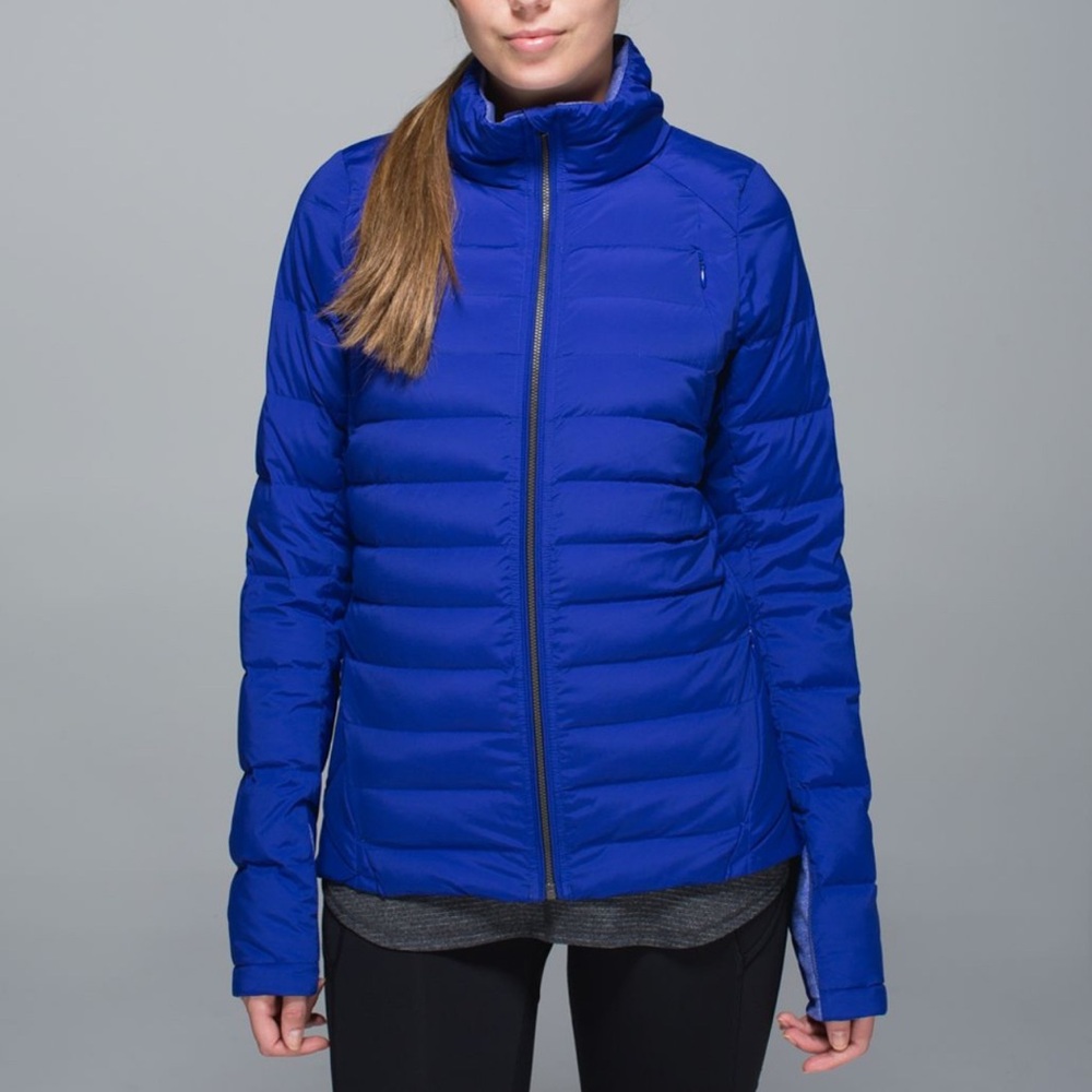 lululemon athletica Blue Puffer Jacket